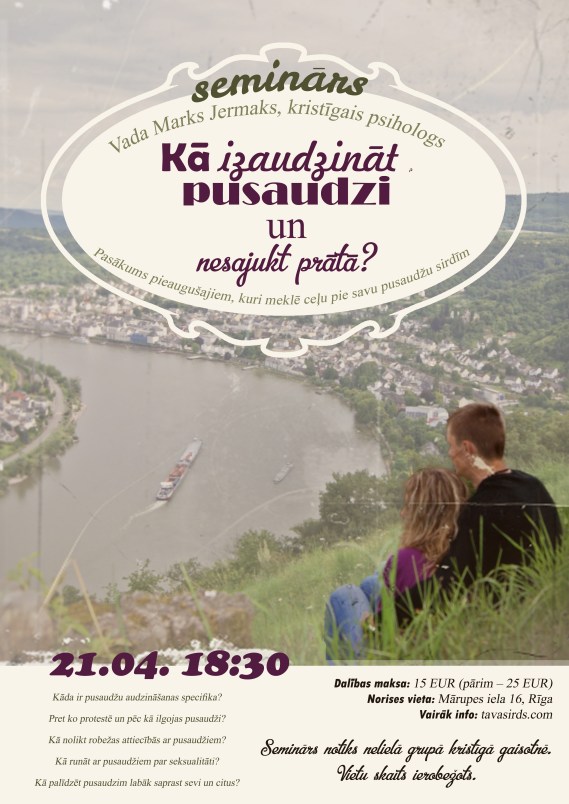 SEMINĀRS 21.APRĪLĪ